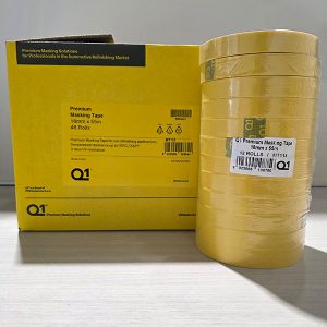 Q1 18MMX55M PREM MASKING TAPE CASE OF 48