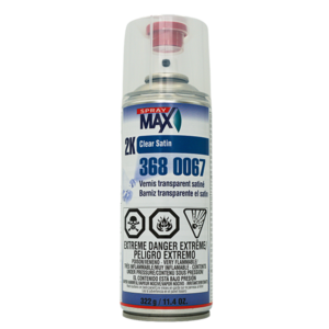 SprayMax 2K Satin Clear Coat (Aerosol)