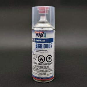 SprayMax 2K Satin Clear Coat (Aerosol)