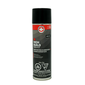 1K HIGH BUILD PRIMER/FILLER BLACK