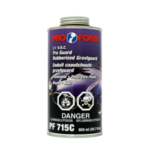 PRO GUARD RUBBERIZED GRAVLGUARD BLACK