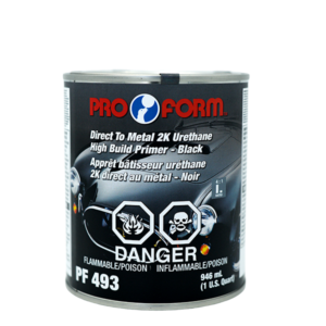 DIRECT TO METAL 2K URETHANE HIGH BUILD PRIMER BLACK