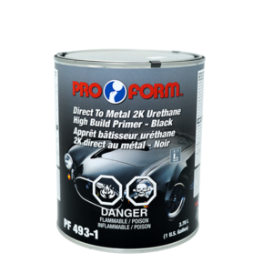 DIRECT TO METAL 2K URETHANE HIGH BUILD PRIMER BLACK