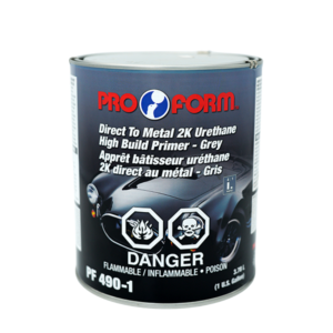 DIRECT TO METAL 2K URETHANE HIGH BUILD PRIMER GRAY