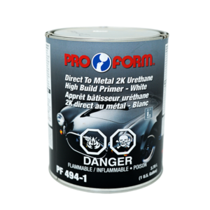 DIRECT TO METAL 2K URETHANE HIGH BUILD PRIMER WHITE