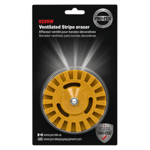 PRO-TEK VENTILATED STRIPE ERASER WHEEL