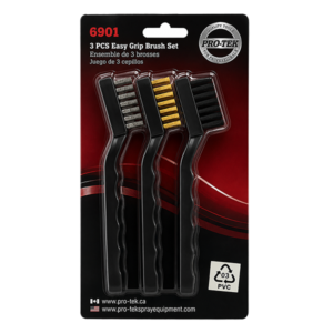 PRO-TEK 3- PIECE EASY GRIP BRUSH SET