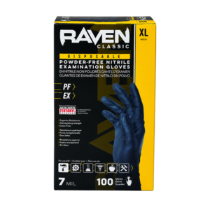 RAVEN NITRILE GLOVES (XL)
