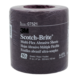 SCOTCH-BRITE MULTI-FLEX ABRASIVE SHEET